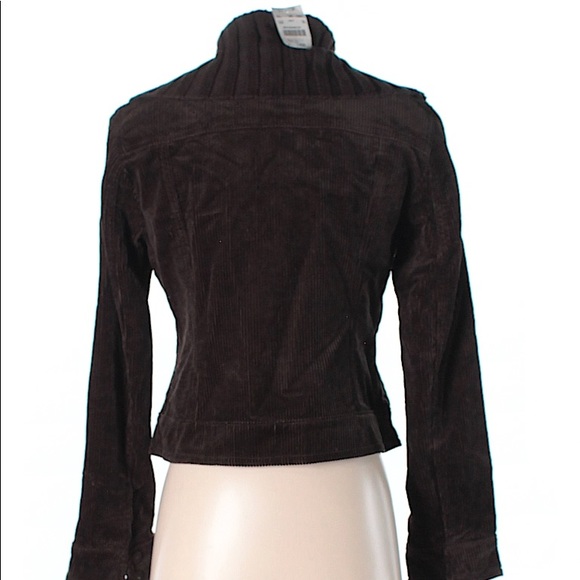 🍁 Deep brown corduroy jacket - Picture 2 of 7